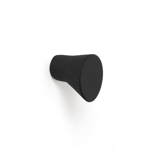 matt black paint furniture cabinet knob 15x18mm bouton de meuble peint noir mat 15x18mm