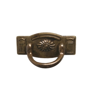 möbelknopf möbelgriff schubladenschrank finish bronze gealtert für nachttisch schlafzimmer 32mm  62x32mm  2782c