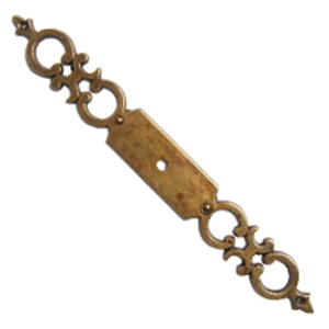 basis knopf von möbel finish bronze gealtert für schubladenschrank und nachttisch schlafzimmer 180x22mm  2880c