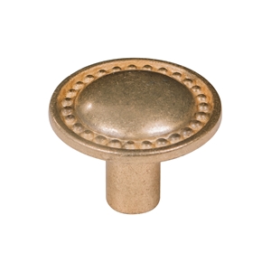 knob inca gold classic furniture drawer poignee bouton or inca tiroir meuble classique MOD 387