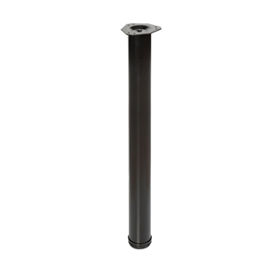 round leg tablesteel black legs furniture accesories n364