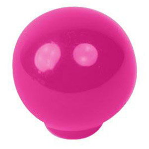 tirador bola abs magenta brillo mueble infantil niños n230