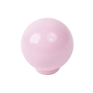 tirador pomo de mueble rosa brillo diseno juvenil 626rs