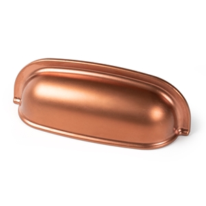 drawer shell handle 64mm abs matt copper poignee coquille 64mm pour meuble en plastique abs cuivre mat