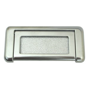 poignee avec plaque chrome mat tiroir meuble 74217a MOD 074 ARM