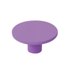 tirador pomo de mueble abs pintado morado diseno juvenil 7704mo