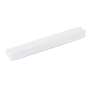 abs plastic profile 64mm matte white