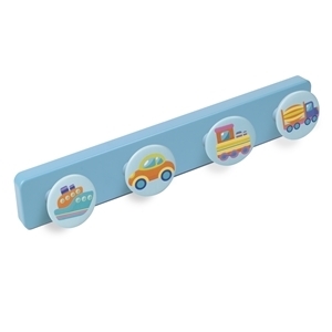 wall hanger abs baby blue colour knobs transport ap1372