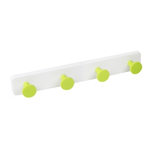 percha pared pomos abs pistaccio base abs blanco directo ap1392