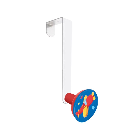 gancho puerta con pomo serigraf avioneta perchero mueble ninos infantil 943f5