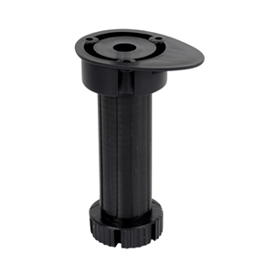 kit 4 kitchen cabinet black legs screw adjustable 13 19mm ap1642